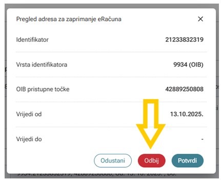 XPOS FiskAp_odbijanje-IP_1 Vraćanje MIKROeRačun aplikaciije